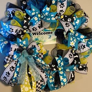 Black Lab wreath